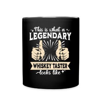 Buveur de whisky légendaire - Mug uni - noir - Devant