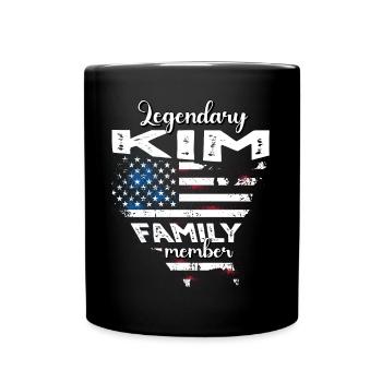 Family Kim US - Full Colour Mug - black - Front