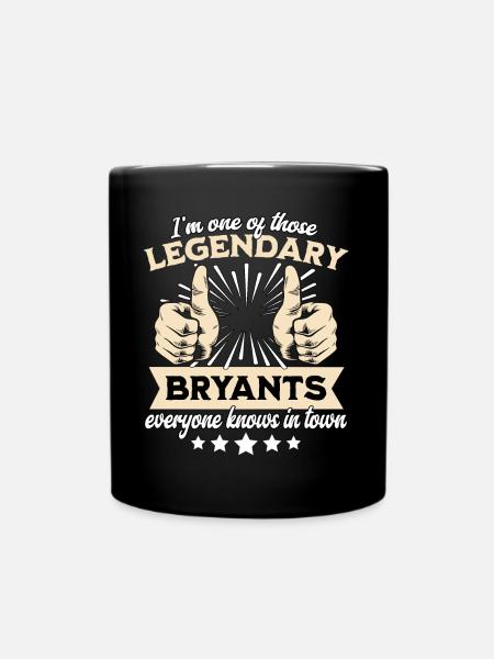 Legendäre Bryant Legende - Tasse einfarbig - Schwarz