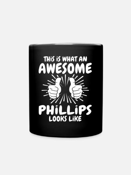 Phillips - Tasse einfarbig - Schwarz