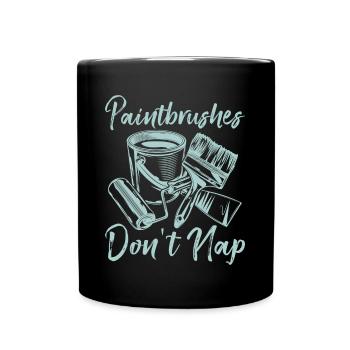House Painter Dad Unique Gifts - Full Colour Mug - black - Front