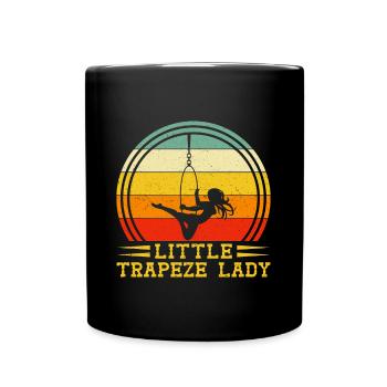 Little Trapeze Lady Circus Performer Costume Gifts - Full Colour Mug - black - Front