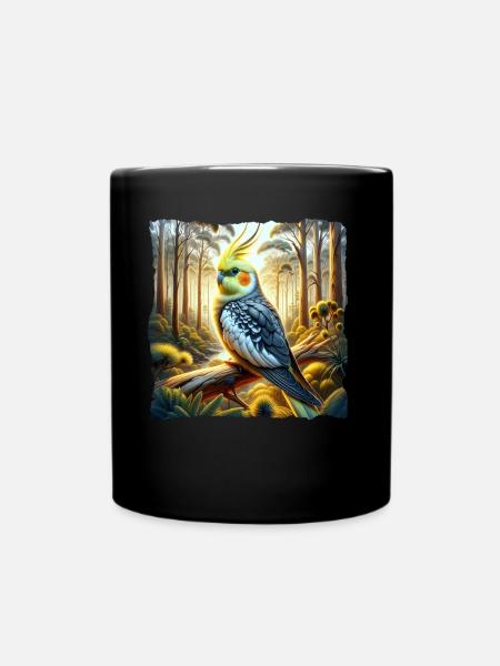 Calopsitte - Mug uni - noir