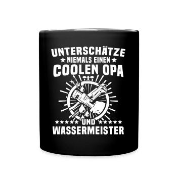 Grandpa Water Master - Full Colour Mug - black - Front