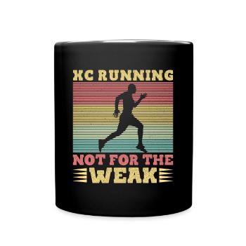 Cadeau de course XC amusant Édition XC Runner - Mug uni - noir - Devant
