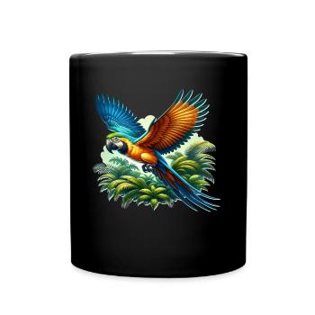 Parrot - Full Colour Mug - black - Front