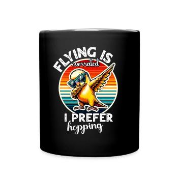 Dictons amusants sur les perruches - Mug uni - noir - Devant
