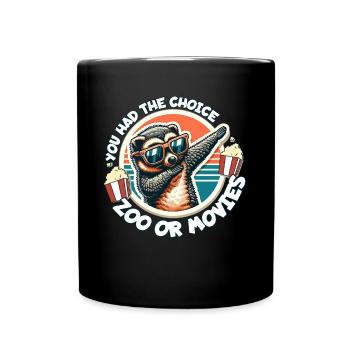 Marderbär Spruch - Full Colour Mug - black - Front