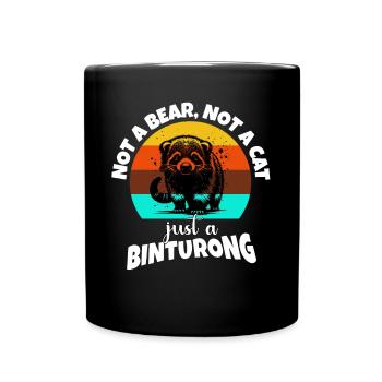 Marderbär Sayings - Full Colour Mug - black - Front