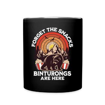 Marderbär Spruch - Full Colour Mug - black - Front