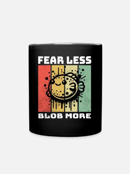 Blobfish Blobfisch - Tasse einfarbig - Schwarz