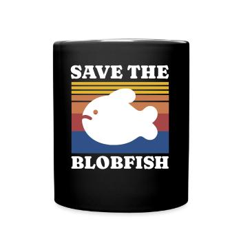 Sauvez Blobfish - Mug uni - noir - Devant
