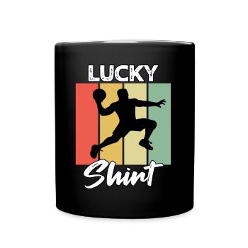 Dodgeball Player - Full Colour Mug - black - Front