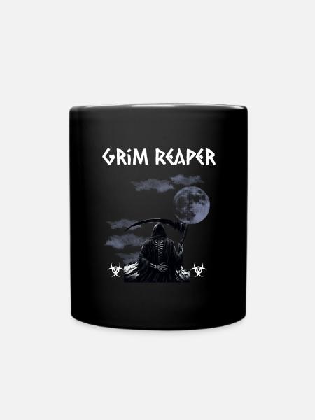 Grim Reaper Halloween - Tasse einfarbig - Schwarz