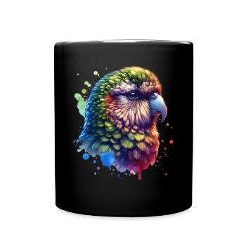 Night Parrot - Full Colour Mug - black - Front