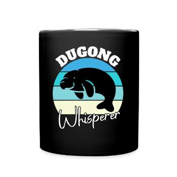 Manatee Whisperer - Full Colour Mug - black - Front