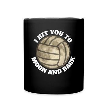 Dictons de ballon chasseur - Mug uni - noir - Devant