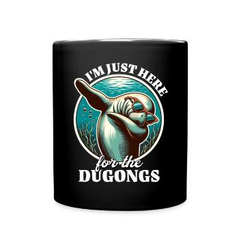 Funny Manatee Sayings - Full Colour Mug - black - Front