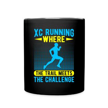 Funny XC Running Gift XC Runner Edition - Full Colour Mug - black - Front