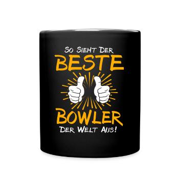 Idée cadeau melon - Mug uni - noir - Devant