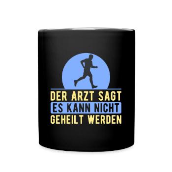 Funny XC Running Gift XC Runner Edition - Full Colour Mug - black - Front