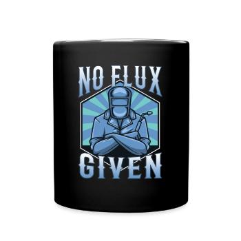 No flux given - Tasse einfarbig - Schwarz - Vorne