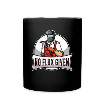 No flux given - Tasse einfarbig - Schwarz - Vorne