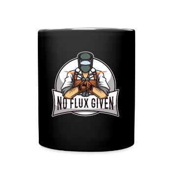 No flux given - Tasse einfarbig - Schwarz - Vorne