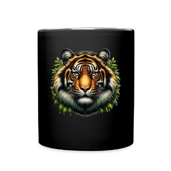 Malaysia Tiger - Tasse einfarbig - Schwarz - Vorne