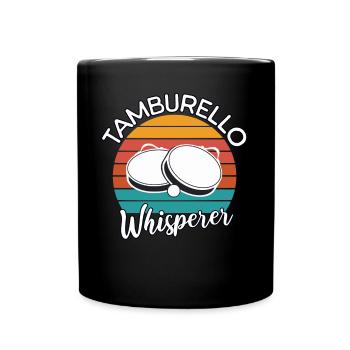Tamburello Whisperer - Full Colour Mug - black - Front