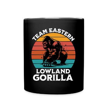 Gray Gorilla Sayings - Full Colour Mug - black - Front