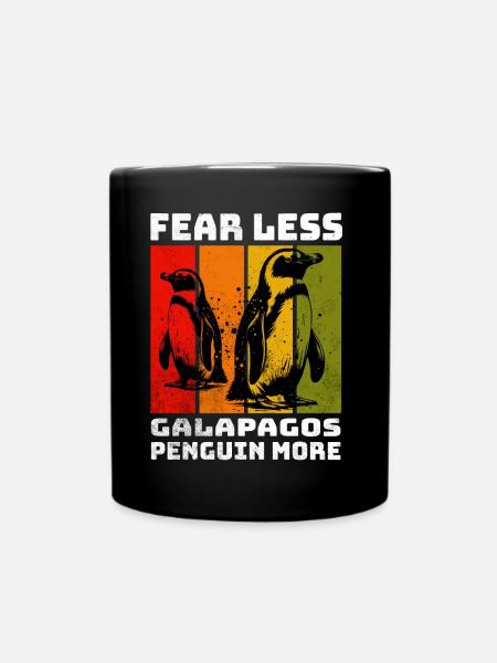 Galapagos Penguin Galapagos Pinguin - Tasse einfarbig - Schwarz