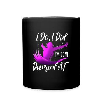 Je le fais, j’ai fait, j’ai fini - Mug uni - noir - Devant