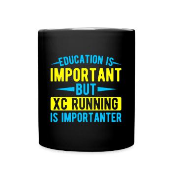 Cadeau de course XC drôle XC Runner Edition - Mug uni - noir - Devant