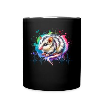Sugar gliders ECG - Full Colour Mug - black - Front