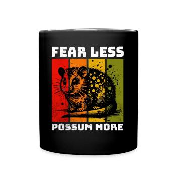 Opossum pygmée Sugar Glider - Mug uni - noir - Devant