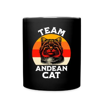 Chat Dicton du chat des Andes - Mug uni - noir - Devant