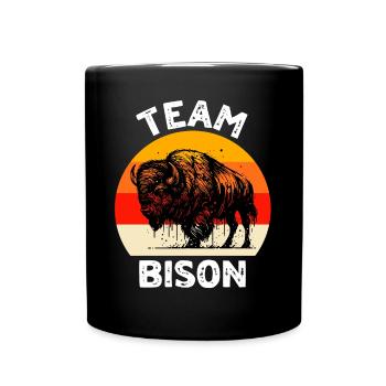 Dictons amusants de buffle - Mug uni - noir - Devant