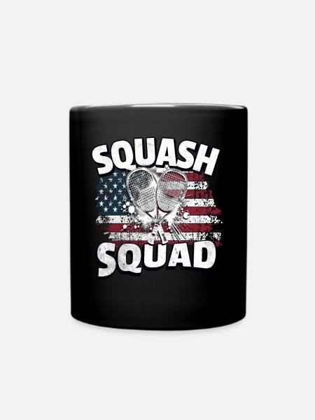 Squash Legende - Tasse einfarbig - Schwarz