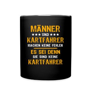 Karting Karting - Full Colour Mug - black - Front