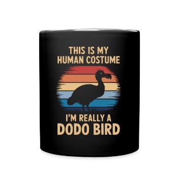 Dodo Dire Dodo Oiseau Drôle Dodo Cadeau - Mug uni - noir - Devant