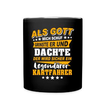 Karting Karting - Full Colour Mug - black - Front