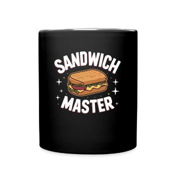 Sandwich Master - Full Colour Mug - black - Front