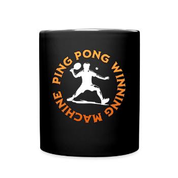 Gagnants du Ping Pong - Mug uni - noir - Devant