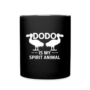 Dodo Dire Dodo Oiseau Drôle Dodo Cadeau - Mug uni - noir - Devant