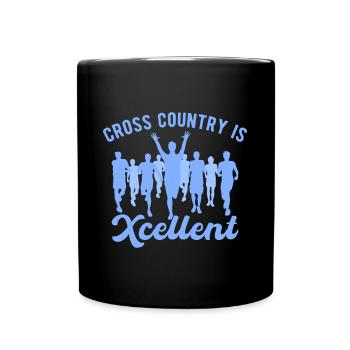 Cadeau de course XC drôle XC Runner Edition - Mug uni - noir - Devant