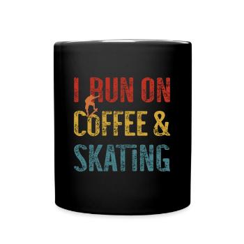 Skateboarding Skateboard Design For Skateboarder - Tasse einfarbig - Schwarz - Vorne