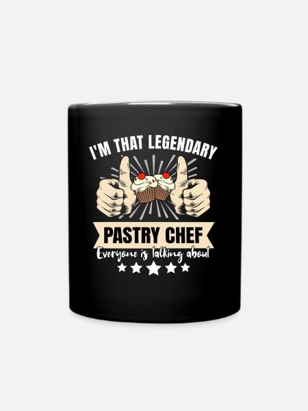 Legendärer Konditor - Tasse einfarbig - Schwarz