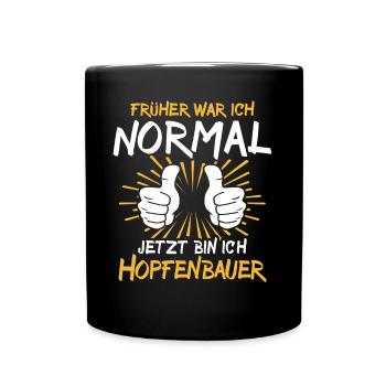 Hop farmer's saying - Full Colour Mug - black - Front
