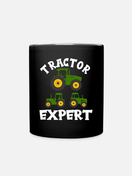 Tracteur agricole Expert agriculteur garçon Idée cadeau pour tout-petit - Mug uni - noir